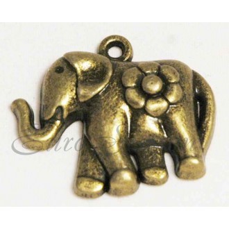 Подвеска мет.№039 32х28мм цв.Ant.Bronze (цена за 1шт)